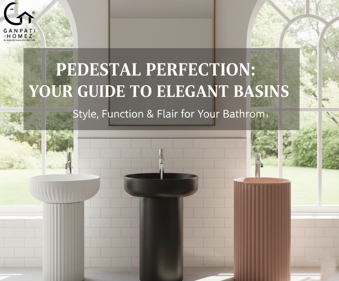 Pedestal Washbasins Explained: A Complete Guide for Modern Bathrooms
