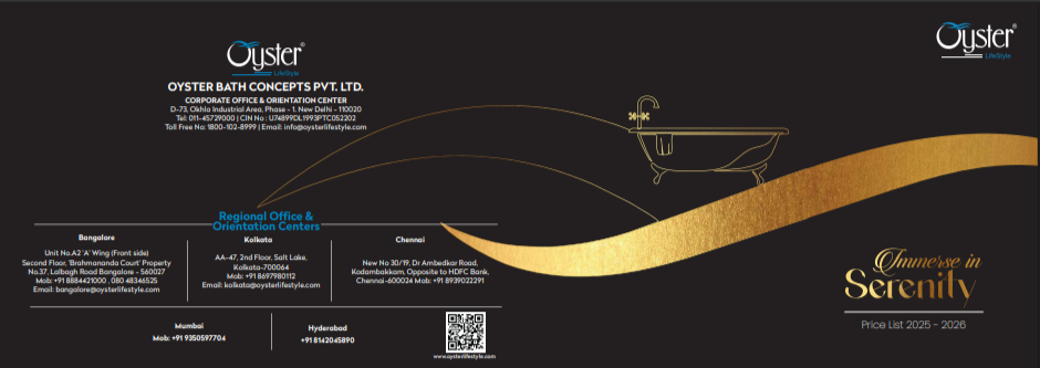 oyster lifestyle brochure