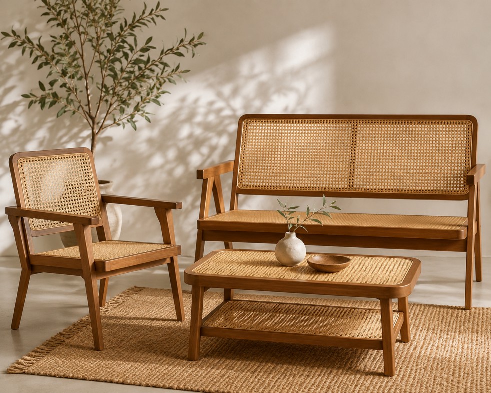 Cane furniture